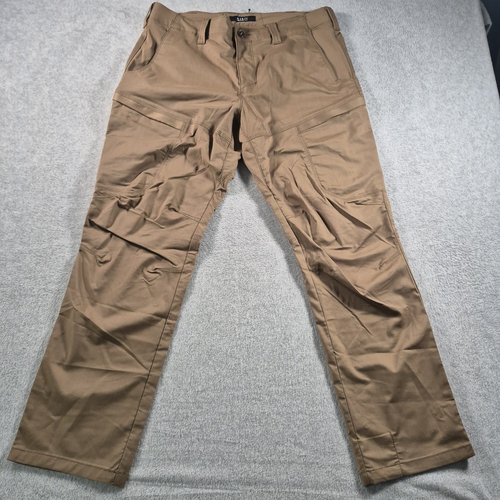 511 Tactical Pants Mens 36x30 Tan Brown Apex Cargo Stretch Utility Workwear